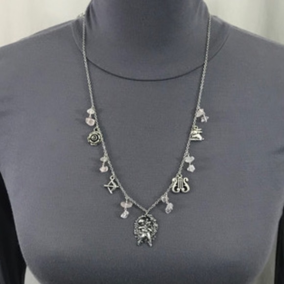 "Eros: God of Love" Cupid Greek Roman Mythology Handmade Necklace, Bow & Arrow - Picture 9 of 16